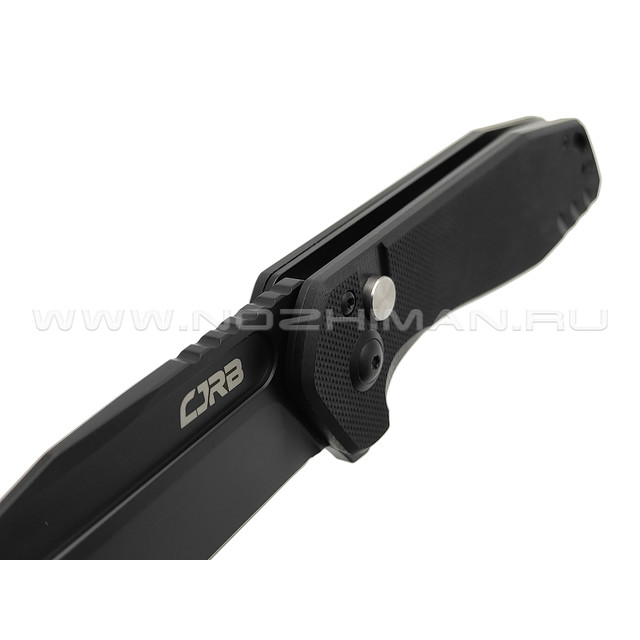 Нож CJRB Riff J1928-BBK сталь AR-RPM9 PVD, рукоять G10 black