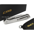 Нож CJRB Pyrite Wharncliffe J1925A-ST сталь AR-RPM9, рукоять Stainless steel Нож CJRB Pyrite Wharncliffe J1925A-ST сталь AR-RPM9, рукоять Stainless steel