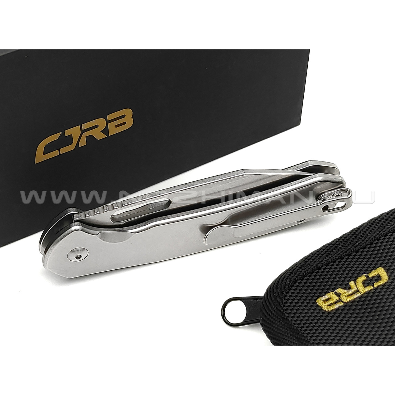 Нож CJRB Pyrite Wharncliffe J1925A-ST сталь AR-RPM9, рукоять Stainless steel