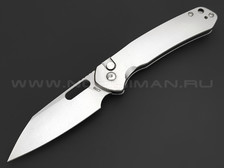 Нож CJRB Pyrite Wharncliffe J1925A-ST сталь AR-RPM9, рукоять Stainless steel