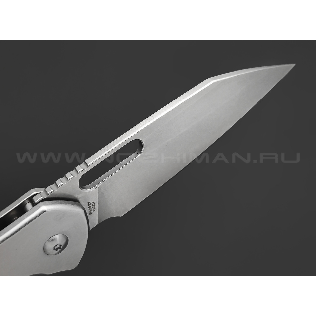 Нож CJRB Pyrite Wharncliffe J1925A-ST сталь AR-RPM9, рукоять Stainless steel