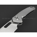 Нож CJRB Pyrite Wharncliffe J1925A-ST сталь AR-RPM9, рукоять Stainless steel Нож CJRB Pyrite Wharncliffe J1925A-ST сталь AR-RPM9, рукоять Stainless steel