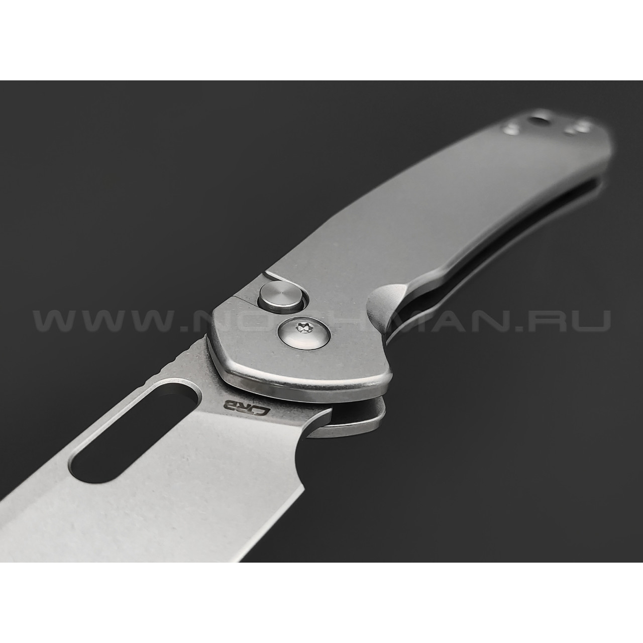 Нож CJRB Pyrite Wharncliffe J1925A-ST сталь AR-RPM9, рукоять Stainless steel