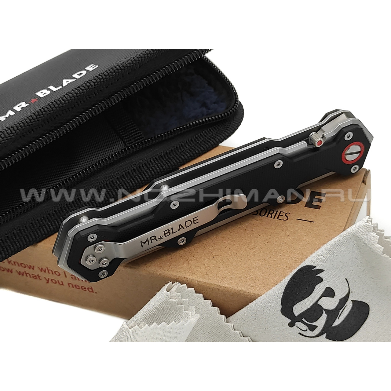 Mr.Blade нож Ferat Стоунвош сталь D2, рукоять G10