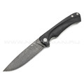 Saro нож Чиж Плюс, дамасская сталь, рукоять G10 black Saro нож Чиж Плюс, дамасская сталь, рукоять G10 black