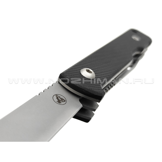 Saro нож Авиационный Next сталь Aus-6, рукоять G10 black
