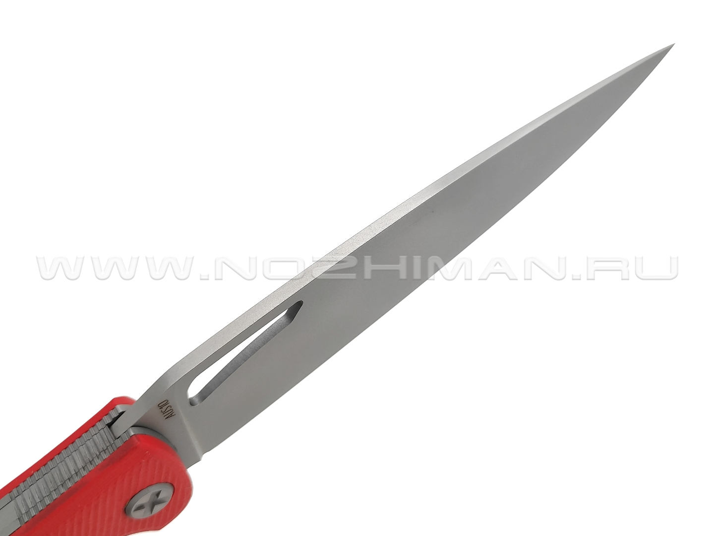 Saro нож Кайман XL сталь Aus-10, рукоять G10 red