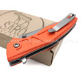 Saro нож Багира сталь Aus-10, рукоять G10 orange