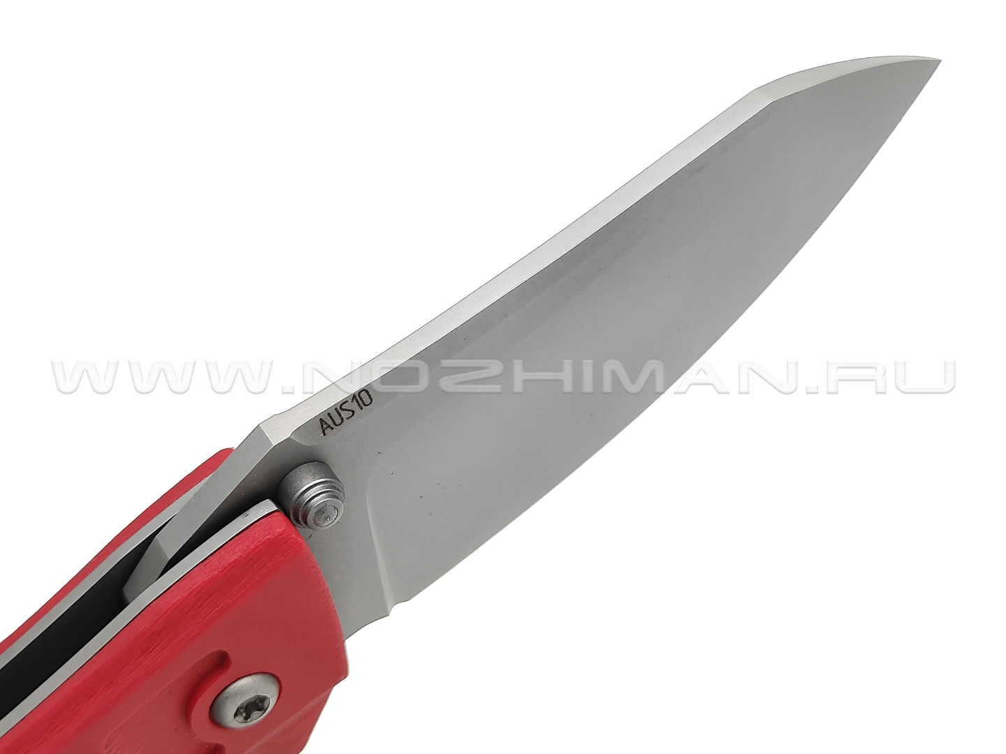 Saro нож Багира сталь Aus-10, рукоять G10 red