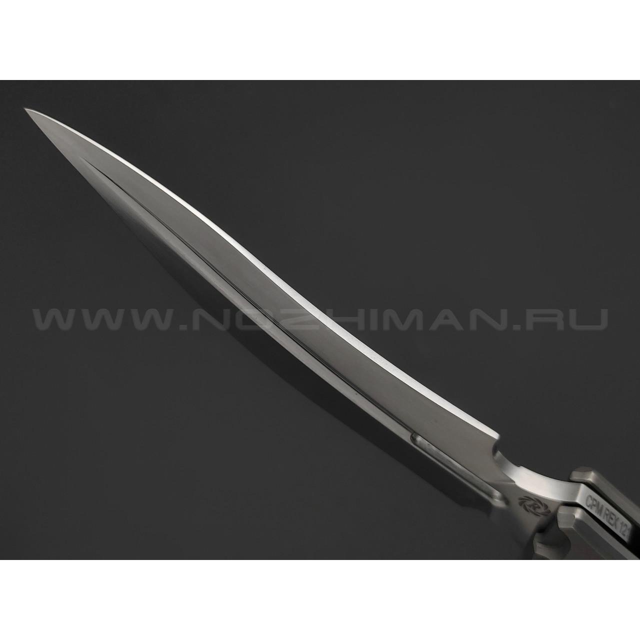 Neyris Knives складной нож Shad сталь CPM Rex 121, рукоять Titanium, timascus