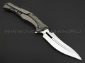 Neyris Knives складной нож Shad сталь CPM Rex 121, рукоять Titanium, timascus