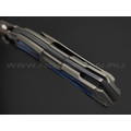 Neyris Knives складной нож Shad сталь CPM Rex 121, рукоять Titanium, timascus