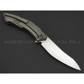 Neyris Knives складной нож Daku сталь CPM Magnacut, рукоять Titanium, Carbon fiber lava flow Neyris Knives складной нож Daku сталь CPM Magnacut, рукоять Titanium, Carbon fiber lava flow