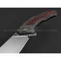 Neyris Knives складной нож Daku сталь CPM Magnacut, рукоять Titanium, Carbon fiber lava flow Neyris Knives складной нож Daku сталь CPM Magnacut, рукоять Titanium, Carbon fiber lava flow