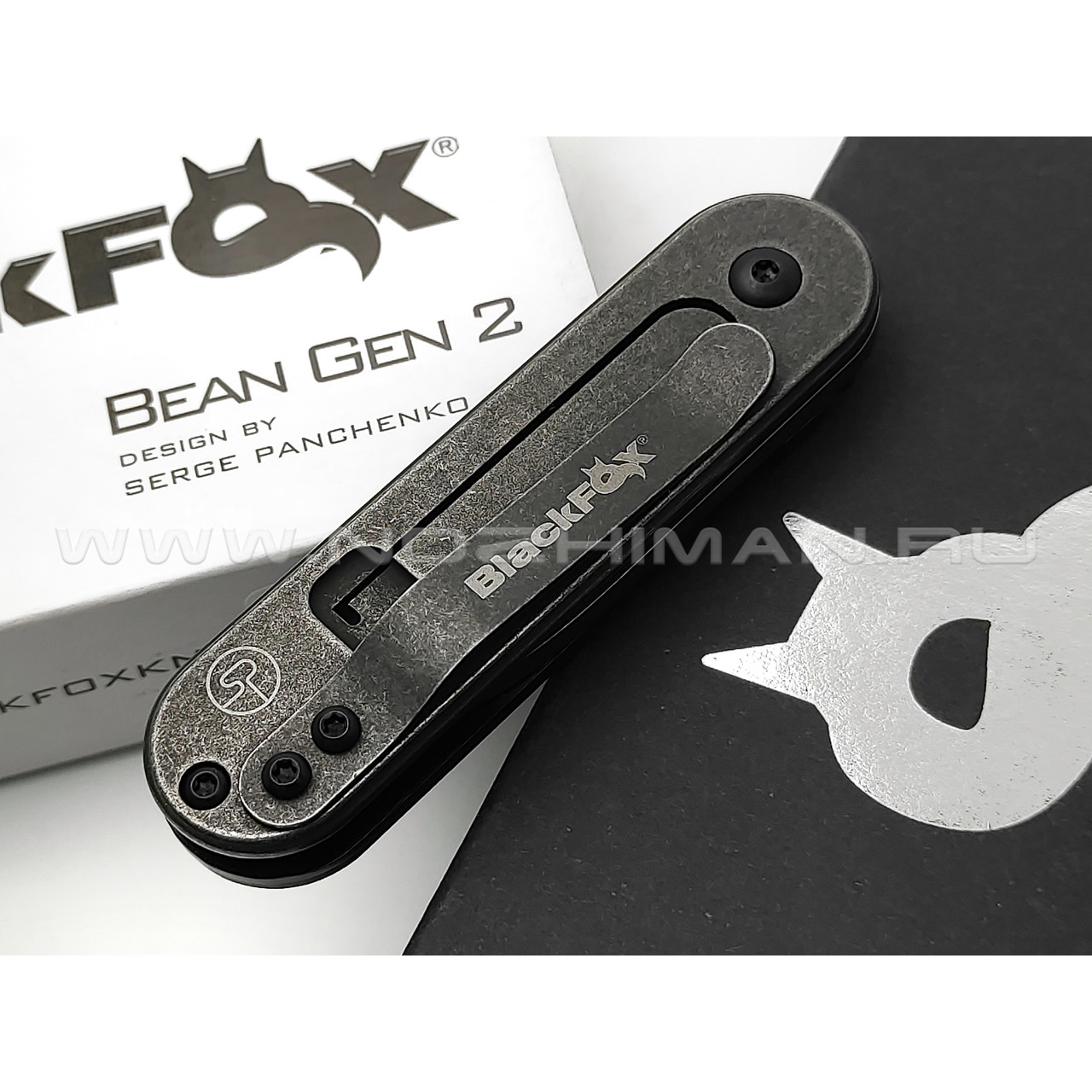 Нож Black Fox BEAN GEN 2 BF-719 сталь 440C, рукоять G10, stainless steel