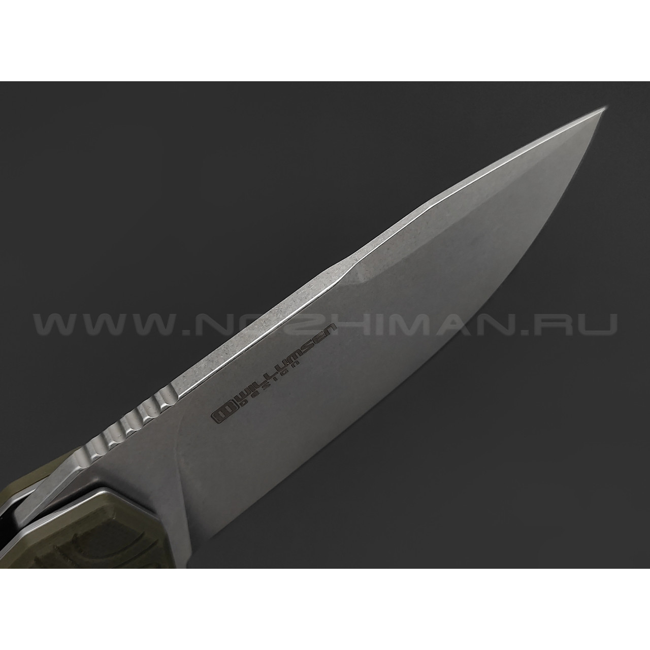 Нож Black Fox ECHO 1 BF-746 OD сталь 440C стоунвош, рукоять G10 od green