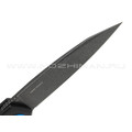 Нож Black Fox Argus BF-760 сталь D2 блэквош, рукоять G10 black