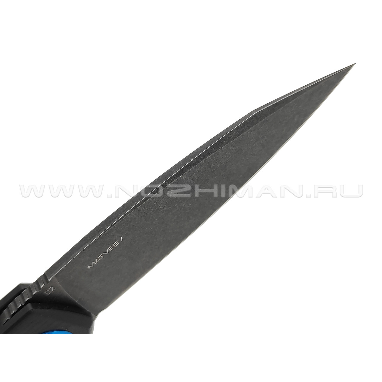 Нож Black Fox Argus BF-760 сталь D2 блэквош, рукоять G10 black