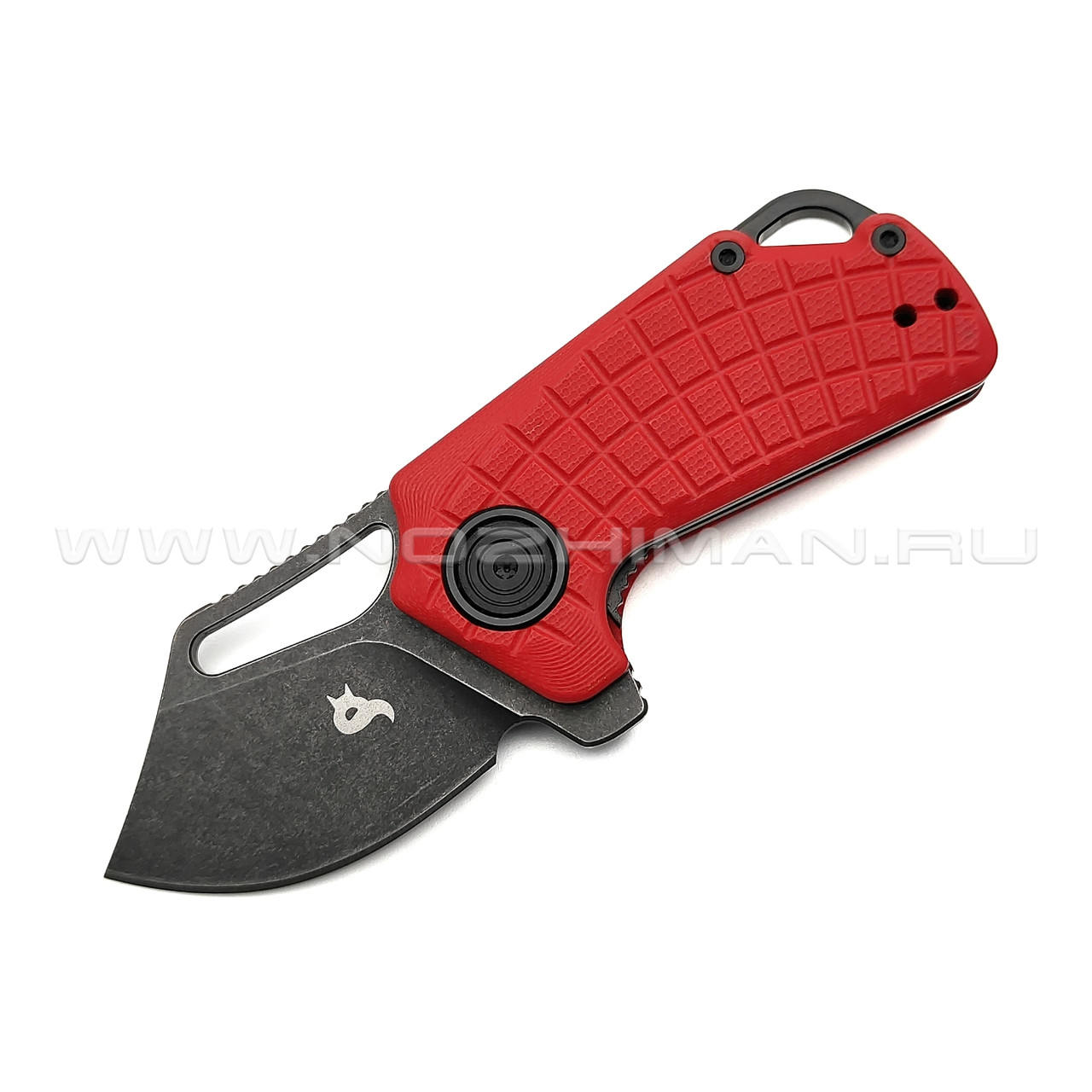 Нож BlackFox Puck BF-761 R сталь D2 блэквош, рукоять G10 red