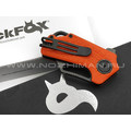 Нож BlackFox Puck BF-761 OR сталь D2 блэквош, рукоять G10 orange