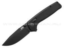 Нож SOG Terminus XR Black TM1027CP сталь Cryo D2, рукоять G10 black