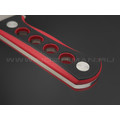 Нож QSP Canary QS141-B1 сталь 14C28, рукоять G10 black & red