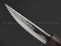 Товарищество Завьялова нож Якут-Ш, сталь K340, рукоять Карельская береза коричневая, деревянные ножны