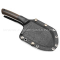 Волчий Век нож Бугай сталь 95Х18 WA стоунвош, рукоять Micarta black & brown Волчий Век нож Бугай сталь 95Х18 WA стоунвош, рукоять Micarta black & brown