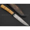 Волчий Век нож Bamboo Custom сталь RWL-34 WA, рукоять Самшит, chaotic carbon fiber Волчий Век нож Bamboo Custom сталь RWL-34 WA, рукоять Самшит, chaotic carbon fiber