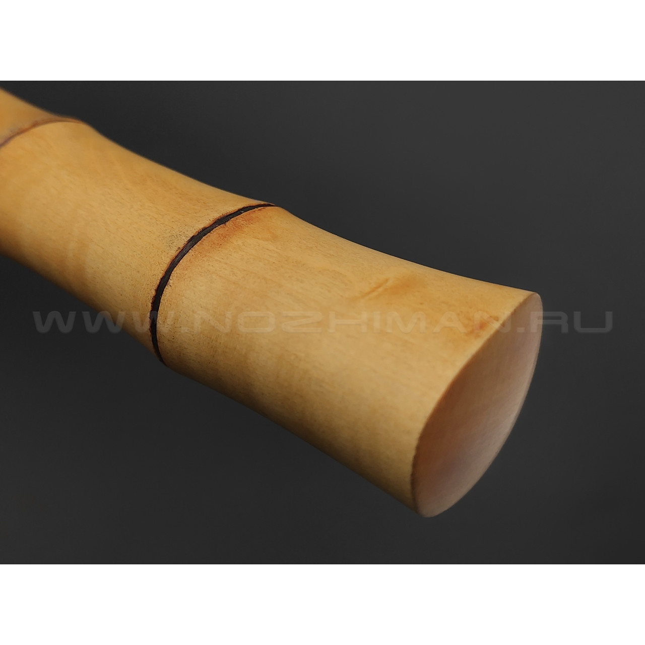 Волчий Век нож Bamboo Custom сталь RWL-34 WA, рукоять Самшит, chaotic carbon fiber