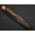 Волчий Век нож Bamboo Custom сталь RWL-34 WA, рукоять Самшит, chaotic carbon fiber Волчий Век нож Bamboo Custom сталь RWL-34 WA, рукоять Самшит, chaotic carbon fiber