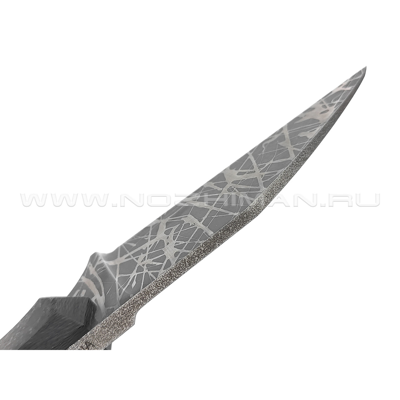 Волчий Век нож Wharn Custom сталь PGK WA, рукоять Carbon fiber