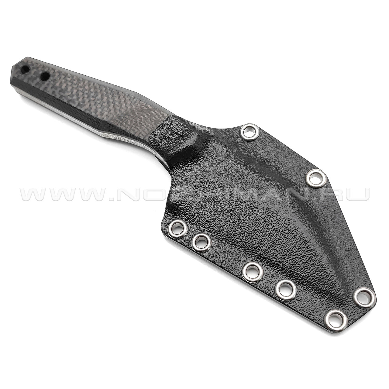 Волчий Век нож Wharn Custom сталь PGK WA, рукоять Carbon fiber