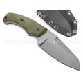 Волчий Век нож Сквозняк Brutal Edition сталь 1.4116 Krupp WA стоунвош, рукоять G10 od green Волчий Век нож Сквозняк Brutal Edition сталь 1.4116 Krupp WA стоунвош, рукоять G10 od green