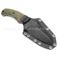 Волчий Век нож Сквозняк Brutal Edition сталь 1.4116 Krupp WA стоунвош, рукоять G10 od green Волчий Век нож Сквозняк Brutal Edition сталь 1.4116 Krupp WA стоунвош, рукоять G10 od green