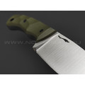 Волчий Век нож Smalltalk сталь 1.4116 Krupp WA satin, рукоять G10 od green