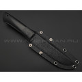 Волчий Век нож Слоник сталь 95Х18 WA satin, рукоять G10 black