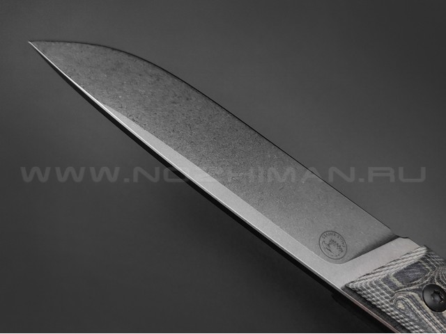Eagle Knives нож Hunter 1 сталь Aus10Co stonewash, рукоять G10 black & green