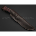 Eagle Knives нож Fisher 1 сталь Aus10Co стоунвош, рукоять G10 black & red Eagle Knives нож Fisher 1 сталь Aus10Co стоунвош, рукоять G10 black & red