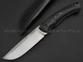 Eagle Knives нож Fisher 1 сталь Aus10Co stonewash, рукоять G10 black & green
