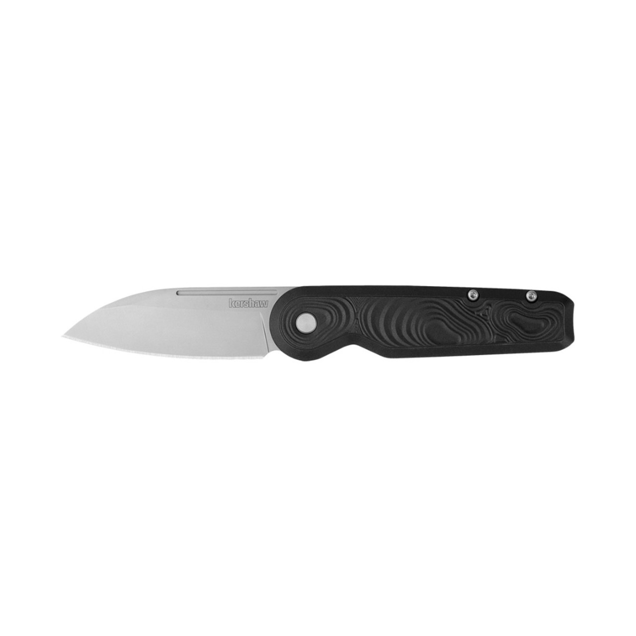 Kershaw складной нож с книпсером Platform 2090 сталь 8Cr13MoV стоунвош, рукоять GFN чёрный