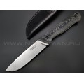 Eagle Knives нож Hunter 1 сталь Aus10Co стоунвош, рукоять G10 black & green Eagle Knives нож Hunter 1 сталь Aus10Co стоунвош, рукоять G10 black & green