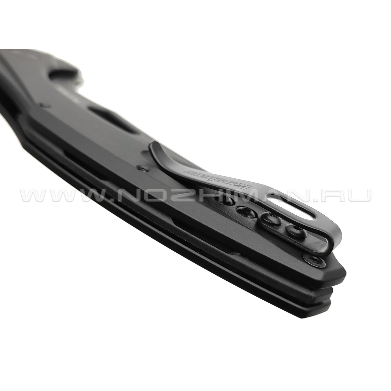 Нож Kershaw Bareknuckle 7777BLKSW сталь CPM 20CV, рукоять Aluminum 6061-T6 black