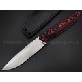 Eagle Knives нож Aviator 1 сталь Aus10Co стоунвош, рукоять G10 black & red Eagle Knives нож Aviator 1 сталь Aus10Co стоунвош, рукоять G10 black & red