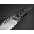 Eagle Knives нож Attacker 1 сталь Aus10Co стоунвош, рукоять G10 black & grey Eagle Knives нож Attacker 1 сталь Aus10Co стоунвош, рукоять G10 black & grey