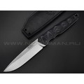 Eagle Knives нож Attacker 1 сталь Aus10Co стоунвош, рукоять G10 black & grey Eagle Knives нож Attacker 1 сталь Aus10Co стоунвош, рукоять G10 black & grey