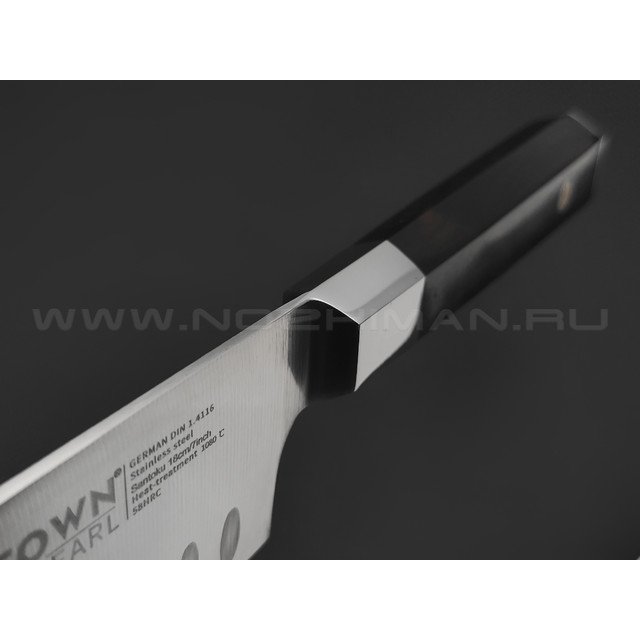 TuoTown Earl Santoku 18 см 207008 сталь German 1.4116, рукоять Black wood