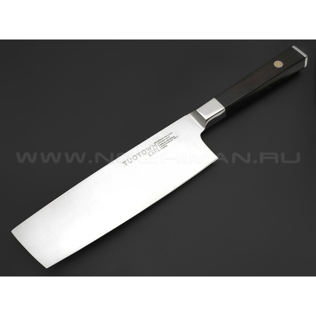 TuoTown Earl Chopping 207006 сталь German 1.4116, рукоять Black wood