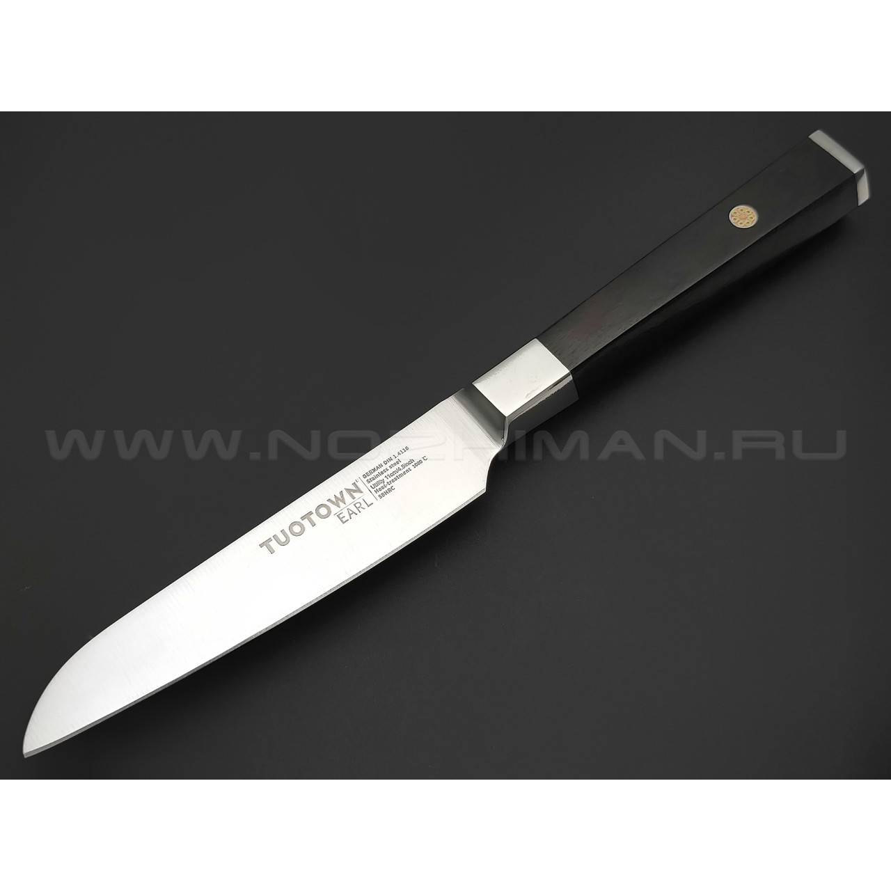 TuoTown Earl Utility 204510 сталь German 1.4116, рукоять Black wood
