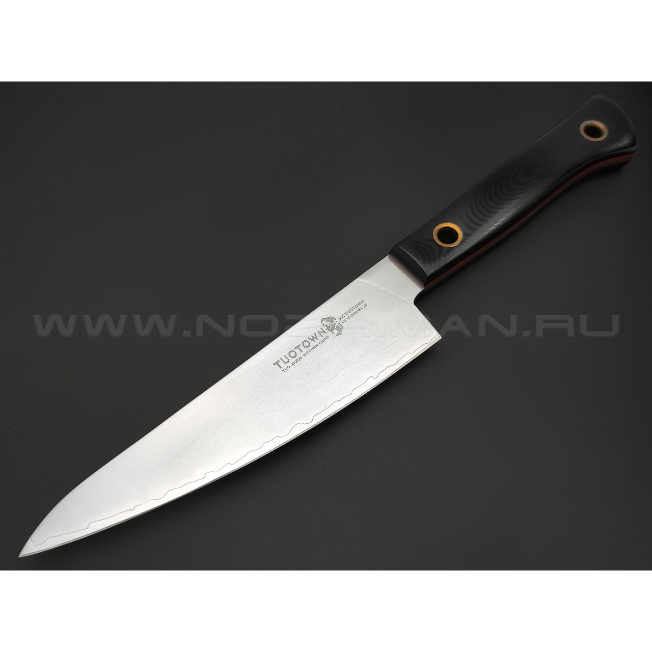 TuoTown XiuCai Chefs 18 см 127001 сталь Laminated VG-10 | Aus-8, рукоять G10